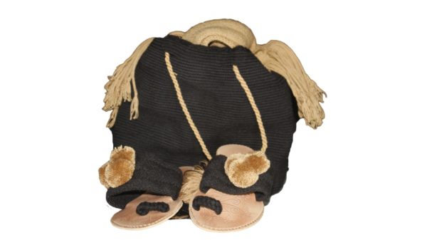 Combo mochila tejida & sandalias Wuayúu - Image 5